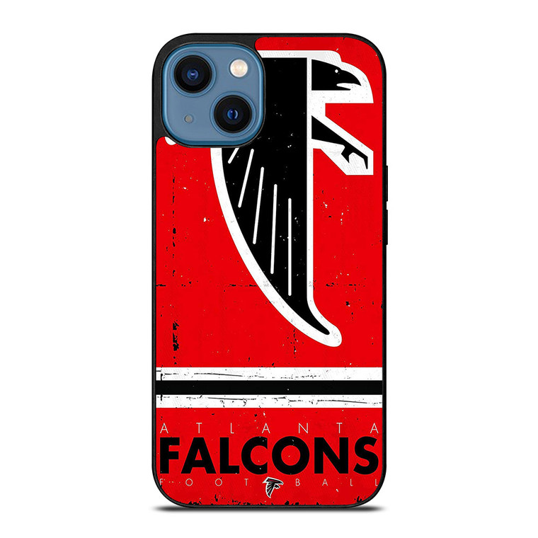 ATLANTA FALCONS LOGO 2 iPhone 14 Case