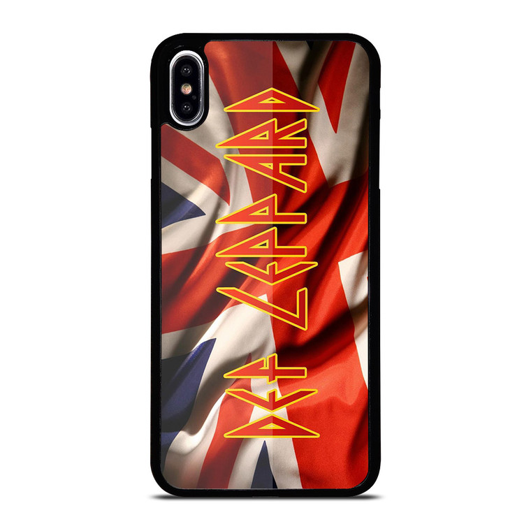 DEF LEPPARD LOGO iPhone XS Max Case DEF LEPPARD LOGO iPhone XS Max Case
