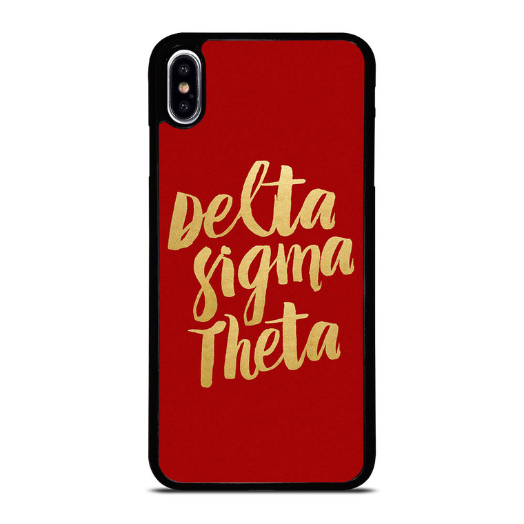 DELTA SIGMA THETA iPhone XS Max Case DELTA SIGMA THETA iPhone XS Max Case