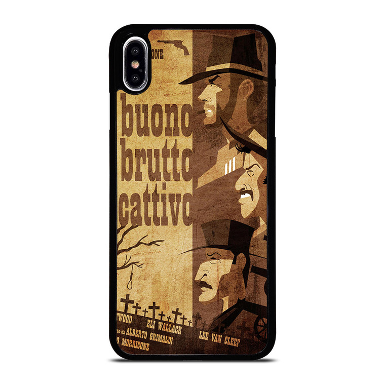 IL BUONO IL BRUTTO IL CATTIVO POSTER iPhone XS Max Case