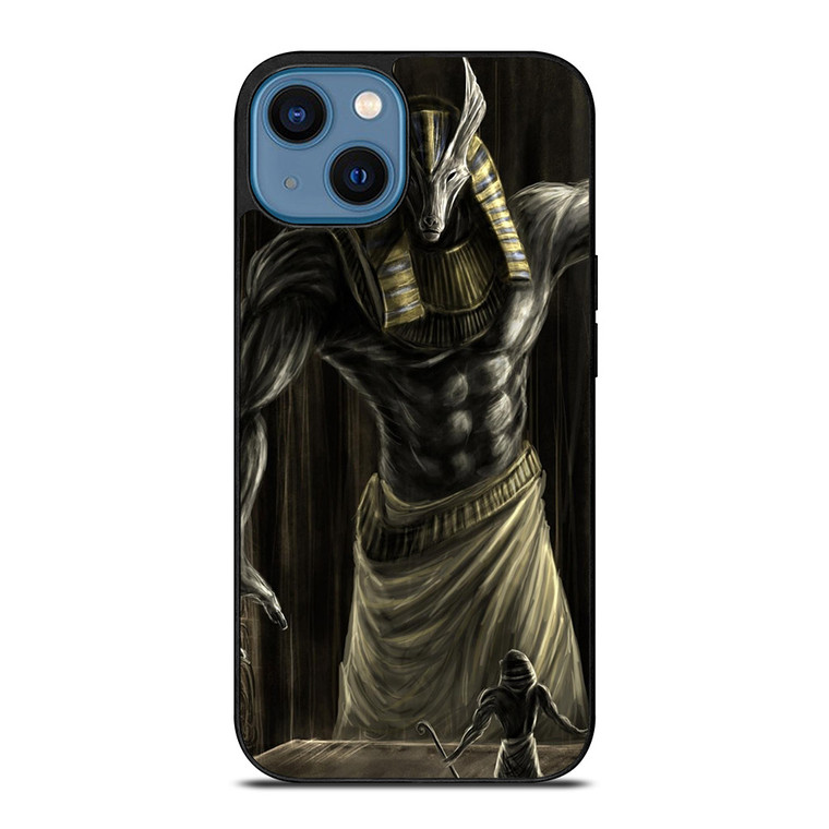 ANUBIS EGYPTIAN GOD 3 iPhone 14 Case