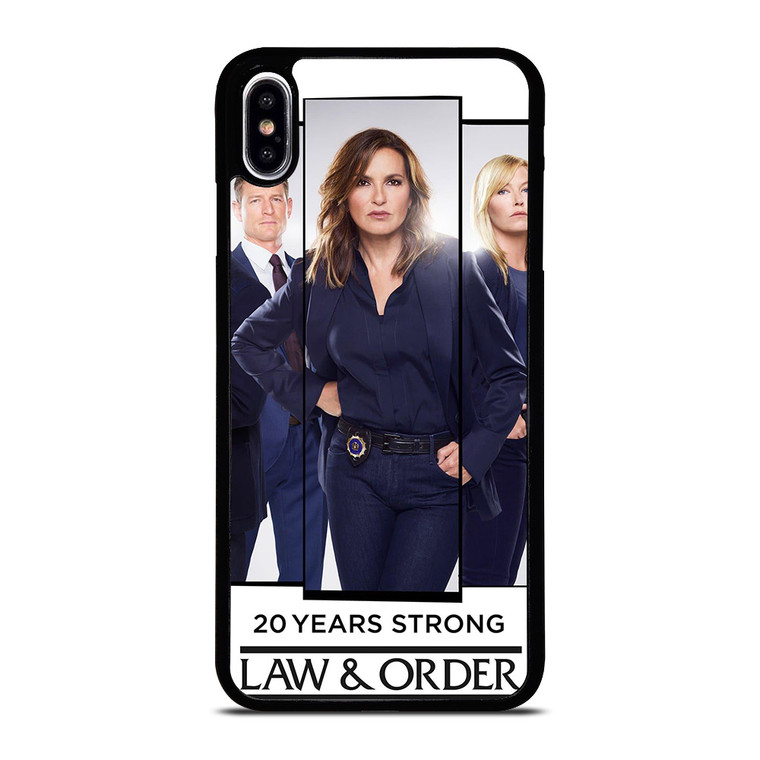 LAW AND ORDER CHARACTERS iPhone XS Max Case