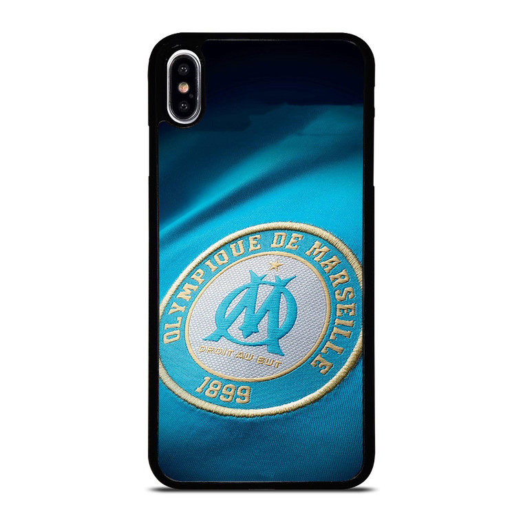 OLYMPIQUE DE MARSEILLE ART LOGO iPhone XS Max Case OLYMPIQUE DE MARSEILLE ART LOGO iPhone XS Max Case