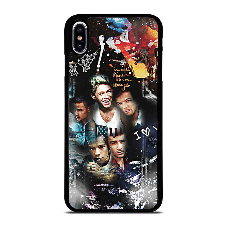 ONE DIRECTION ART iPhone XS Max Case ONE DIRECTION ART iPhone XS Max Case