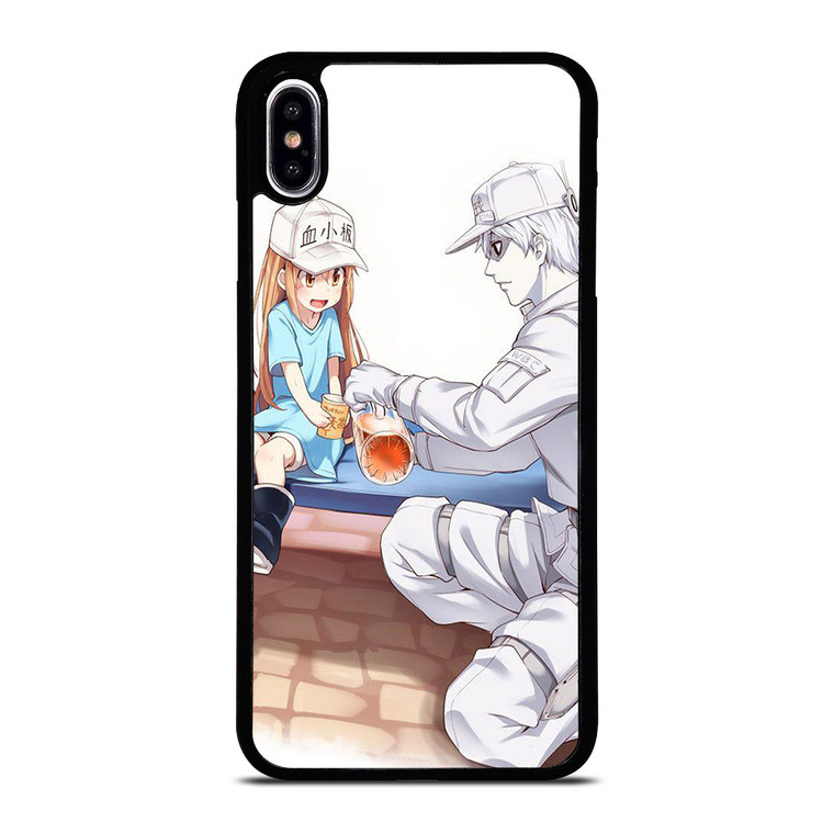 RED BLOOD CELLS AT WORK iPhone XS Max Case