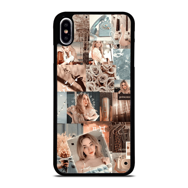 SABRINA CARPENTER BEAUTY COLLAGE iPhone XS Max Case