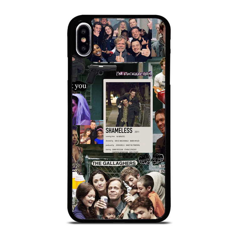 SHAMELESS COLLAGE SERIES iPhone XS Max Case SHAMELESS COLLAGE SERIES iPhone XS Max Case