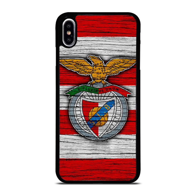 SL BENFICA WOODEN ART LOGO iPhone XS Max Case
