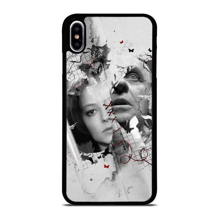 THE SILENCE OF THE LAMBS ART iPhone XS Max Case