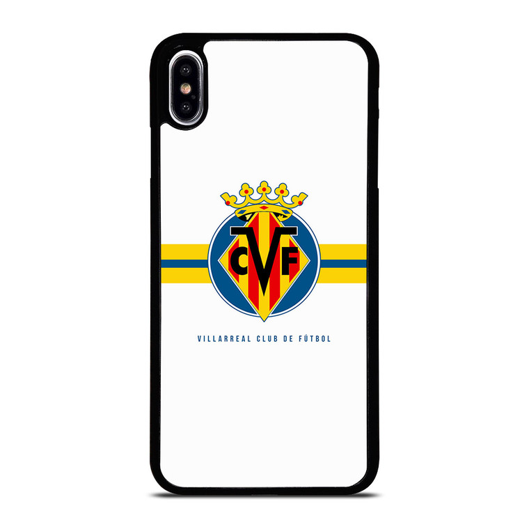 VILLARREAL CLUB DE FUTBO LOGO iPhone XS Max Case