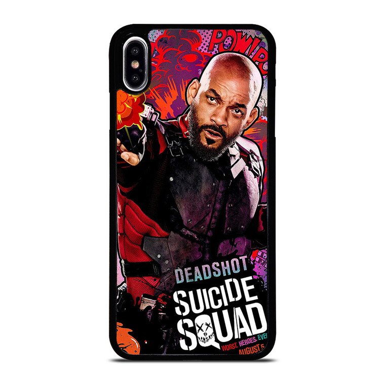 WILL SMITH SUICIDE SQUAD ART iPhone XS Max Case