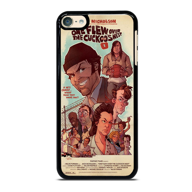 ONE FLEW OVER THE CUCKOO'S NEST POSTER OLD iPod Touch 6 Case