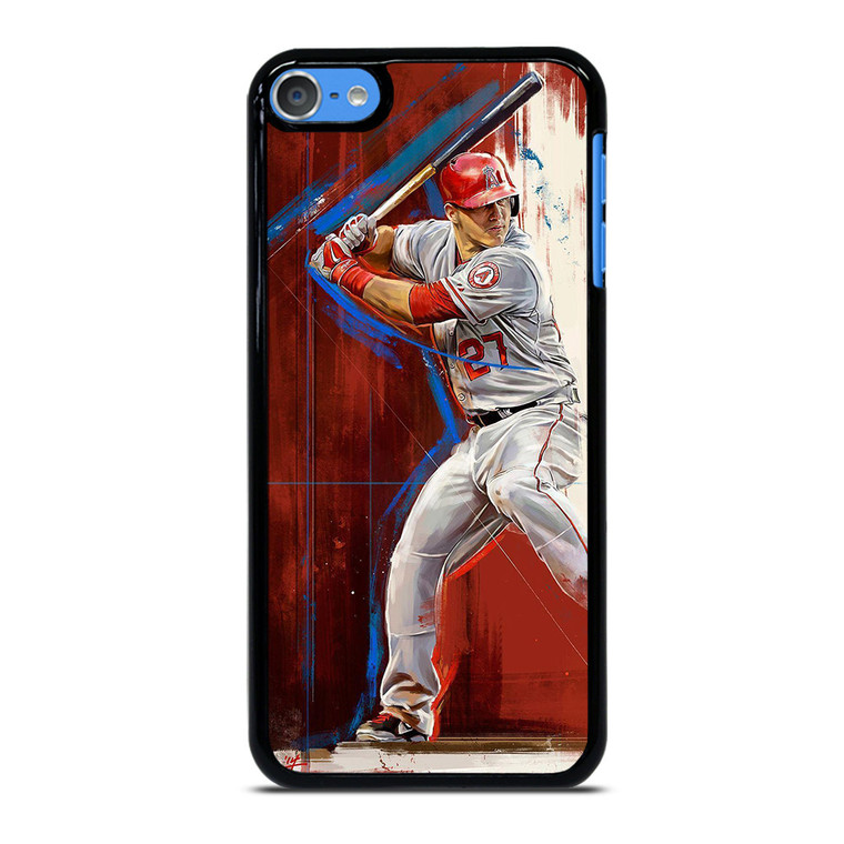ART OF MIKE TROUT ANGELS iPod Touch 7 Case ART OF MIKE TROUT ANGELS iPod Touch 7 Case