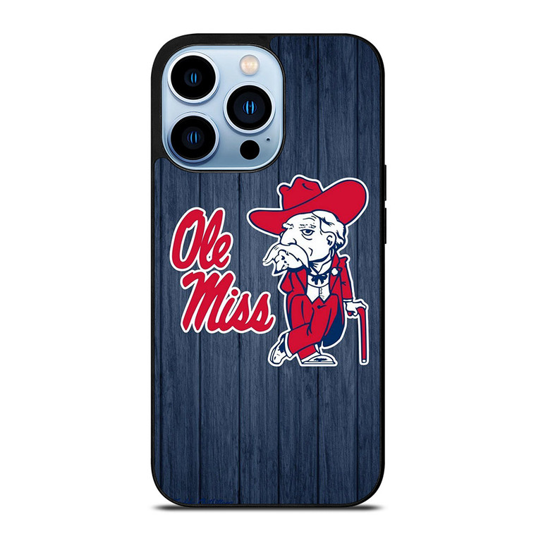 OLE MISS BASEBALL LOGO iPhone 13 Pro Max Case