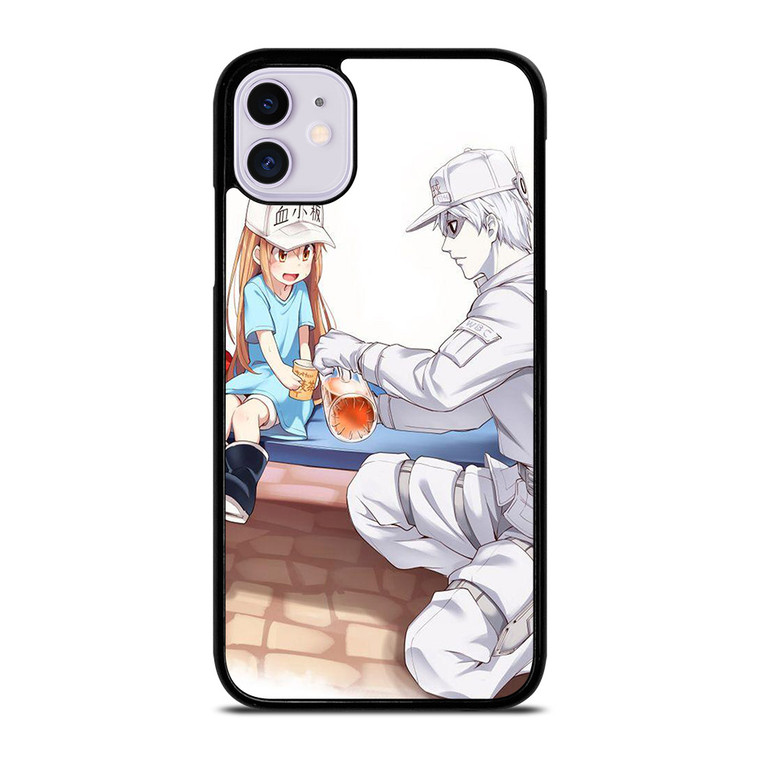 RED BLOOD CELLS AT WORK iPhone 11 Case