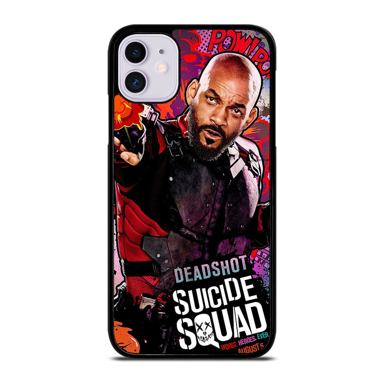 WILL SMITH SUICIDE SQUAD ART iPhone 11 Case
