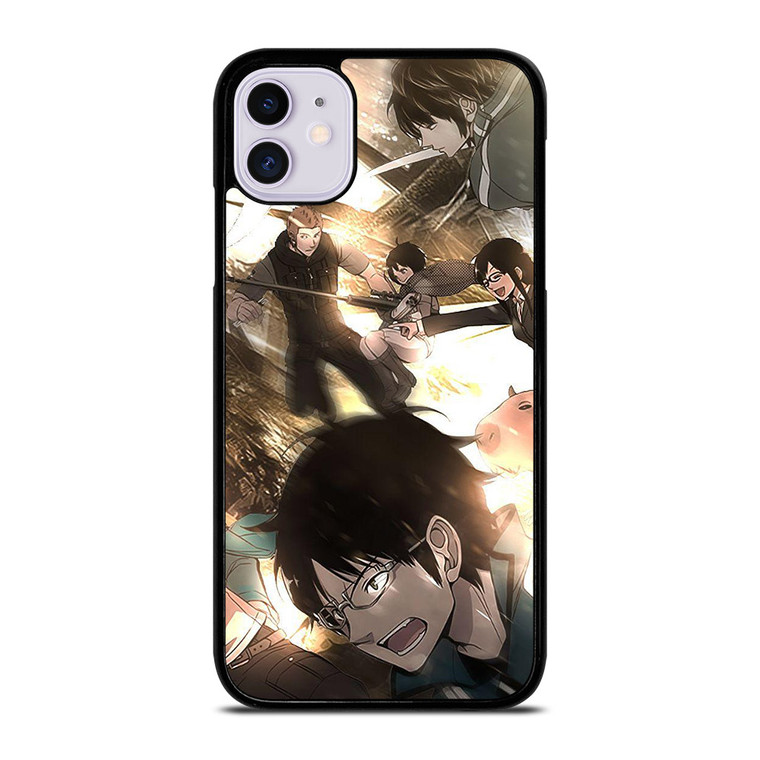 WORLD TRIGGER CHARACTERS ANIME iPhone 11 Case