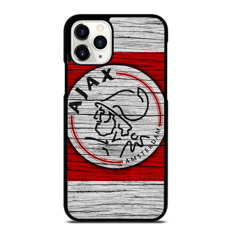 AJAX AMSTERDAM LOGO WOODEN iPhone 11 Pro Case