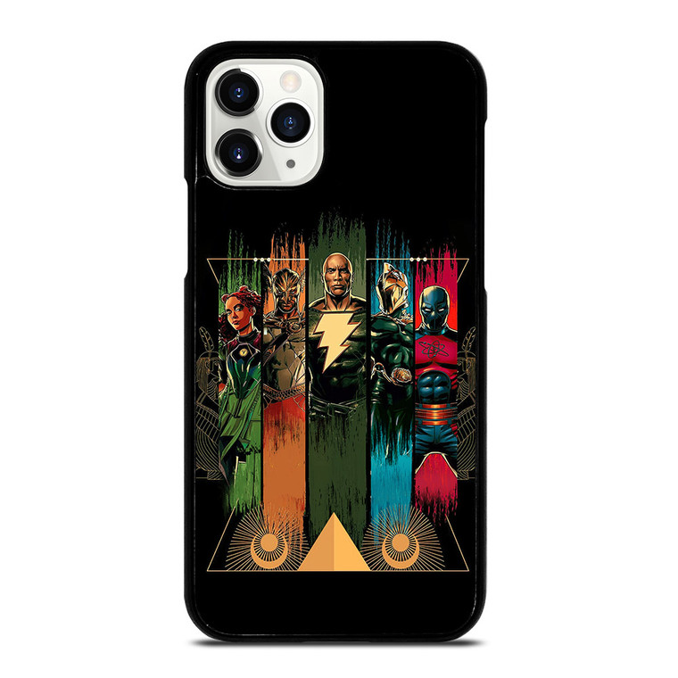 BLACK ADAM CHARACTERS ARTS iPhone 11 Pro Case