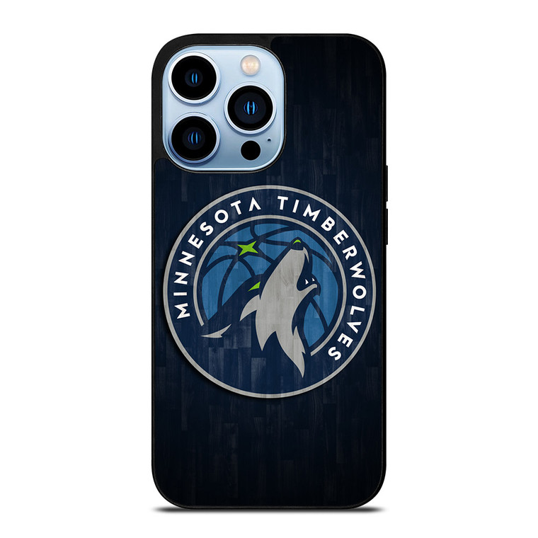 MINNESOTA TIMBERWOLVES LOGO iPhone 13 Pro Max Case