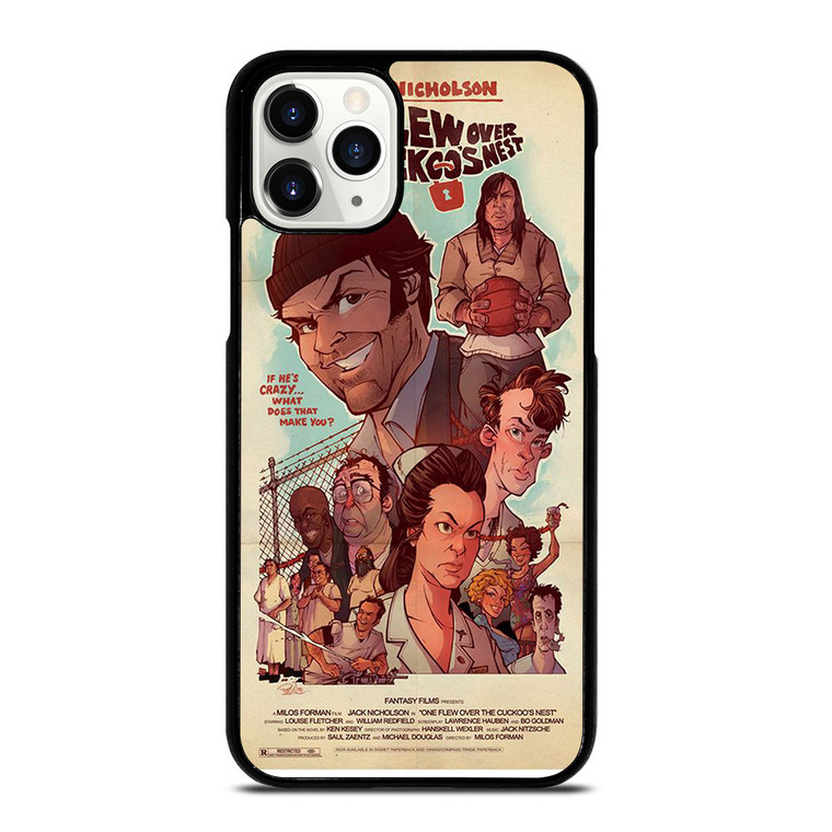 ONE FLEW OVER THE CUCKOO'S NEST POSTER OLD iPhone 11 Pro Case