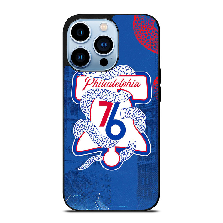 PHILADELPHIA 76ERS LOGO iPhone 13 Pro Max Case PHILADELPHIA 76ERS LOGO iPhone 13 Pro Max Case