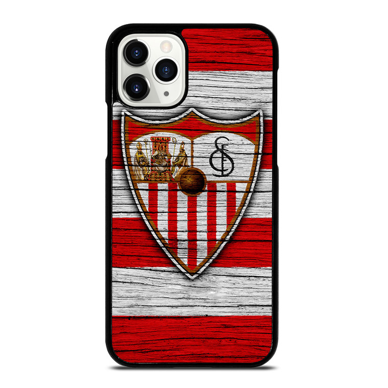 SEVILLA FC LOGO WOODEN iPhone 11 Pro Case