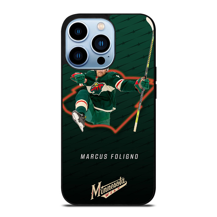MARCUS FOLIGNO MINNESOTA WILD iPhone 13 Pro Max Case MARCUS FOLIGNO MINNESOTA WILD iPhone 13 Pro Max Case