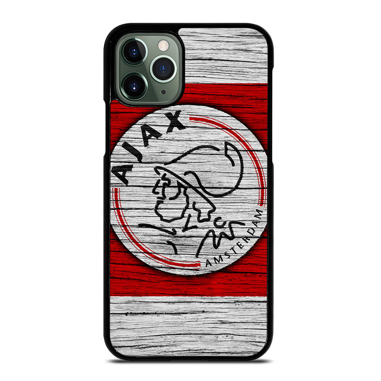 AJAX AMSTERDAM LOGO WOODEN iPhone 11 Pro Max Case