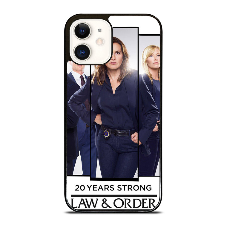 LAW AND ORDER CHARACTERS iPhone 12 Case
