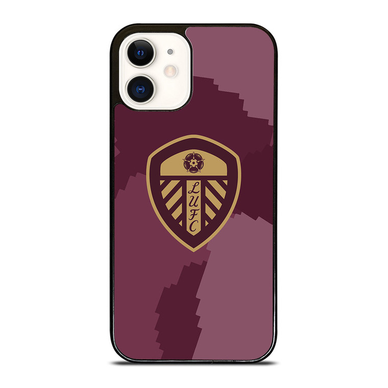 LEEDS UNITED FC ART LOGO iPhone 12 Case