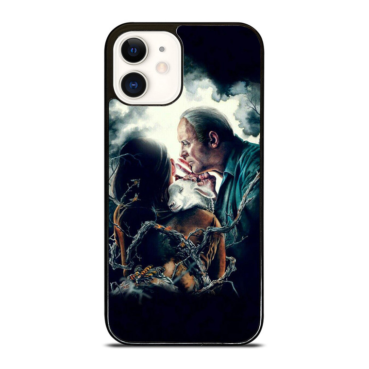 THE SILENCE OF THE LAMBS MOVIE ART iPhone 12 Case