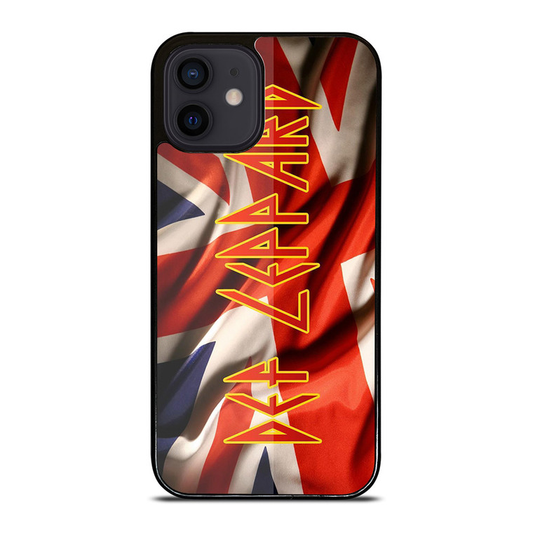 DEF LEPPARD LOGO iPhone 12 Mini Case DEF LEPPARD LOGO iPhone 12 Mini Case