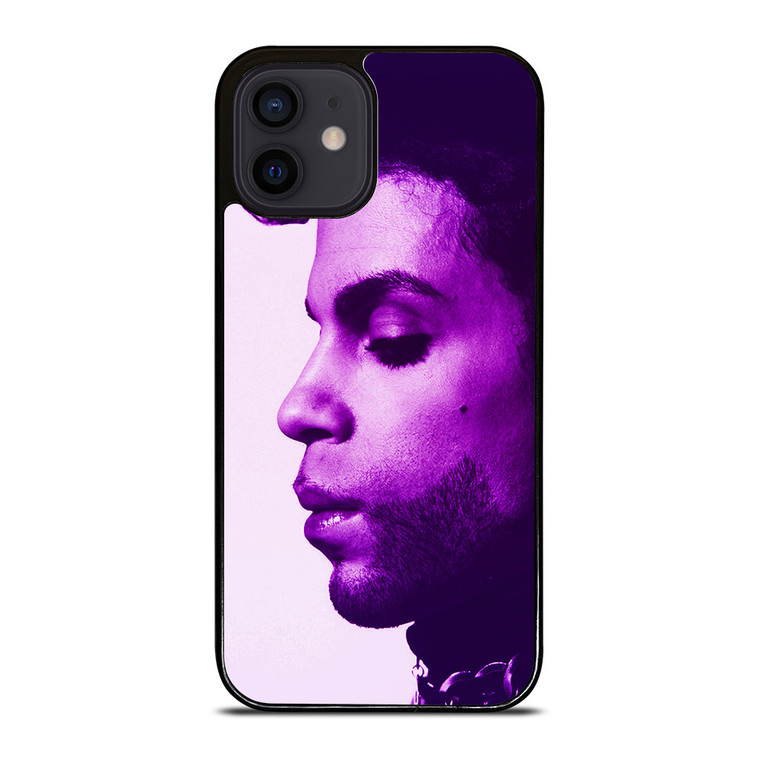 PRINCE PURPLE RAIN FACE iPhone 12 Mini Case PRINCE PURPLE RAIN FACE iPhone 12 Mini Case