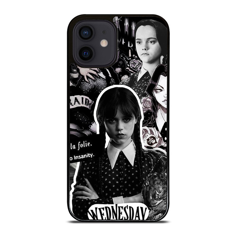 WEDNESDAY ART COLLAGE iPhone 12 Mini Case