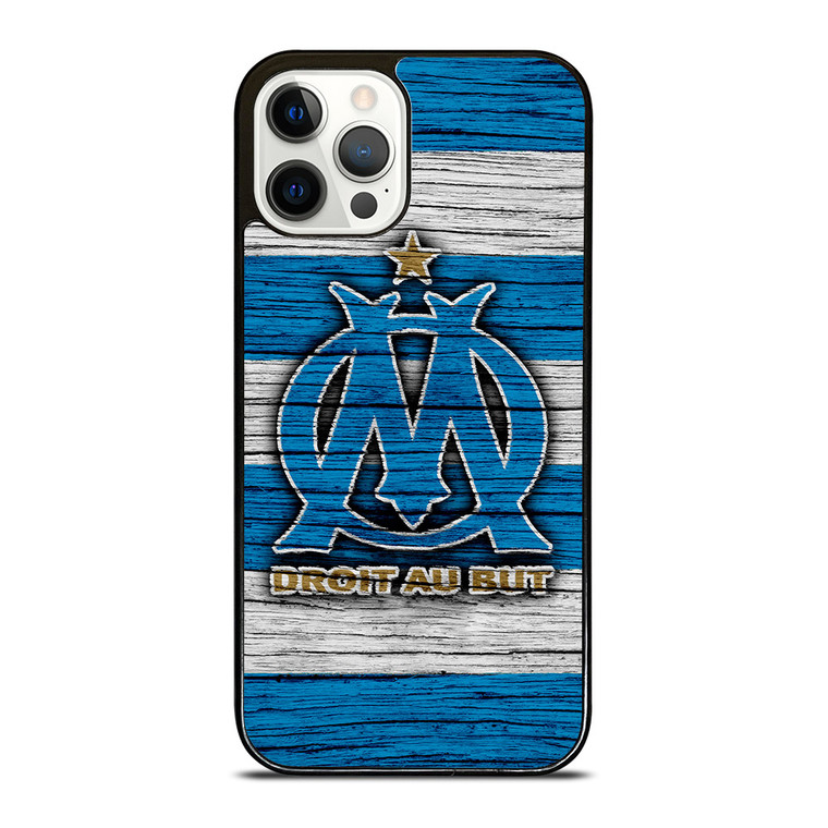OLYMPIQUE DE MARSEILLE LOGO WOODEN iPhone 12 Pro Case