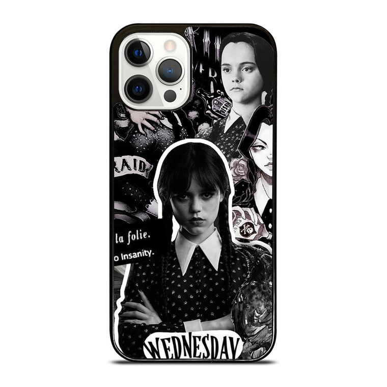 WEDNESDAY ART COLLAGE iPhone 12 Pro Case
