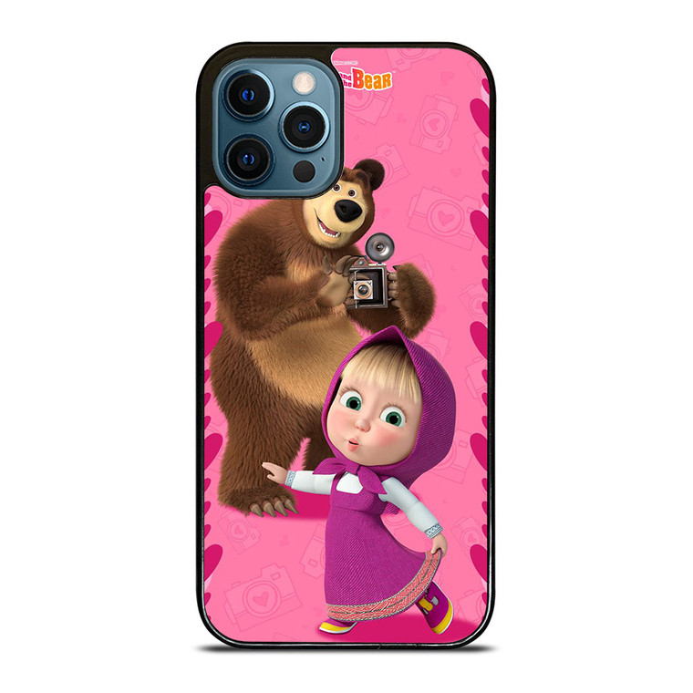 MASHA AND THE BEAR CUTE MODEL iPhone 12 Pro Max Case