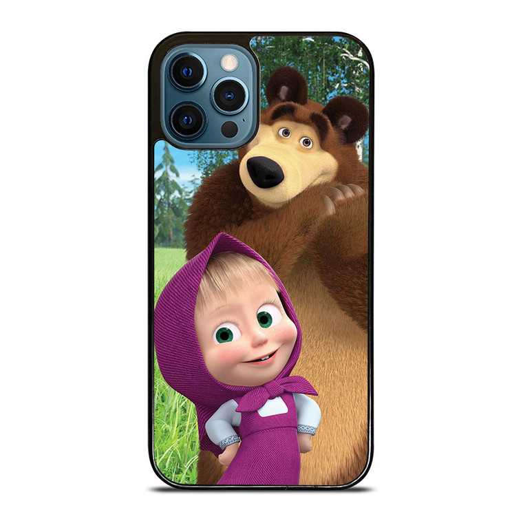MASHA AND THE BEAR CUTE iPhone 12 Pro Max Case