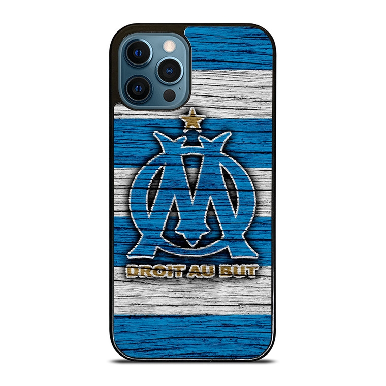 OLYMPIQUE DE MARSEILLE LOGO WOODEN iPhone 12 Pro Max Case
