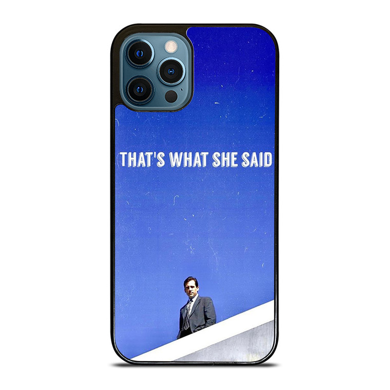 THE OFFICE SERIAL MOVIE QUOTE iPhone 12 Pro Max Case