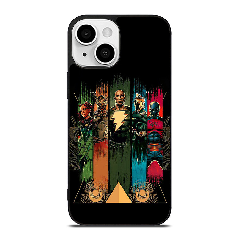 BLACK ADAM CHARACTERS ARTS iPhone 13 Mini Case