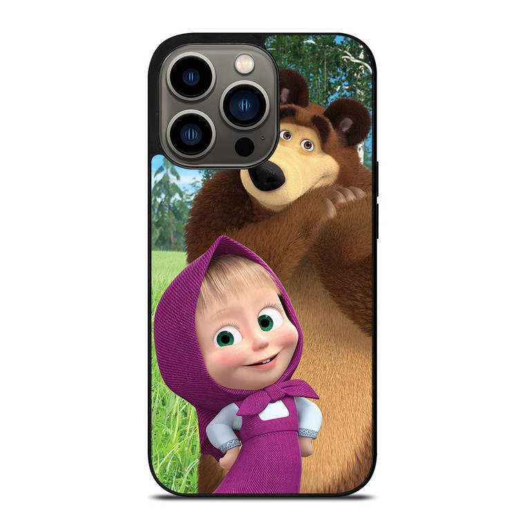 MASHA AND THE BEAR CUTE iPhone 13 Pro Case