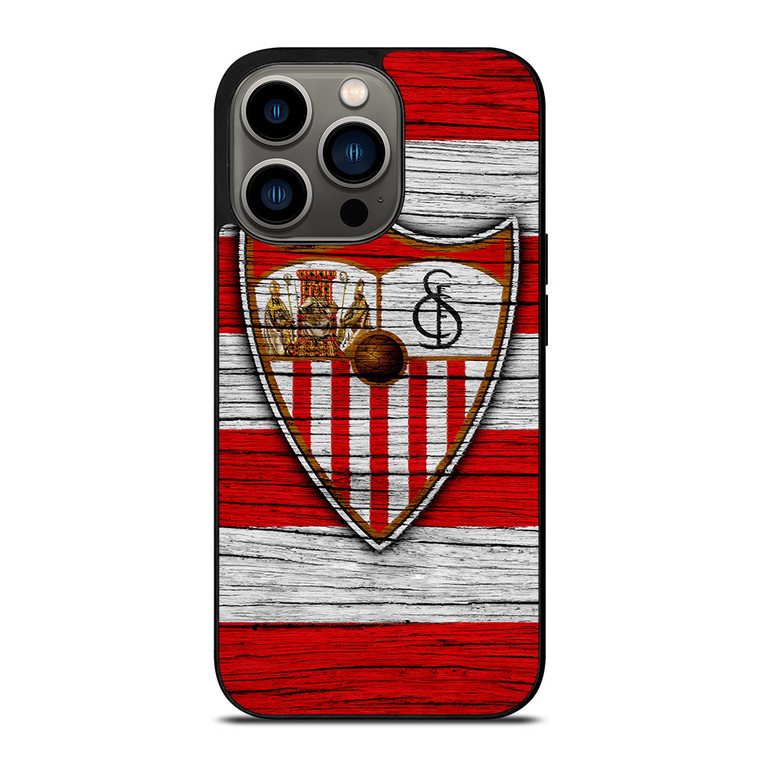 SEVILLA FC LOGO WOODEN iPhone 13 Pro Case