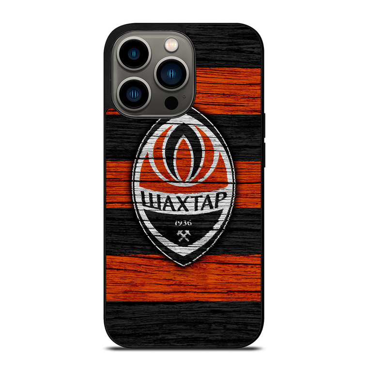 SHAKHTAR DONETSK LOGO WOODEN iPhone 13 Pro Case