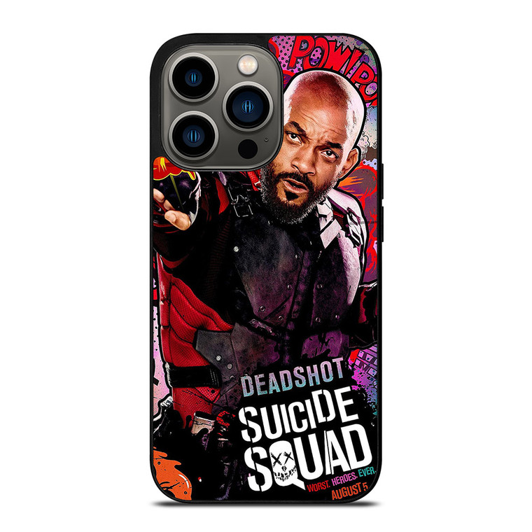WILL SMITH SUICIDE SQUAD ART iPhone 13 Pro Case WILL SMITH SUICIDE SQUAD ART iPhone 13 Pro Case