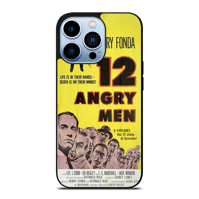 12 ANGRY MEN OLD POSTER iPhone 13 Pro Max Case