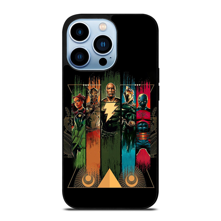 BLACK ADAM CHARACTERS ARTS iPhone 13 Pro Max Case
