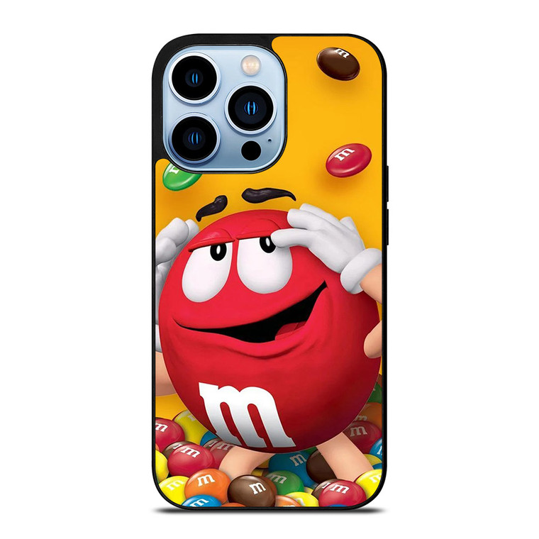 M&M'S CHOCOLATE RED ICON iPhone 13 Pro Max Case