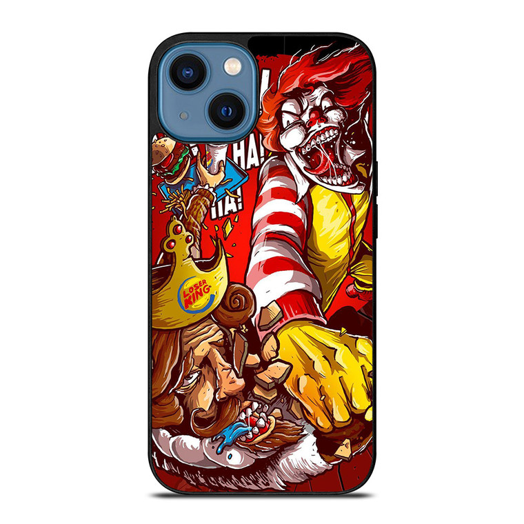 BURGER KING VS MCD iPhone 14 Case